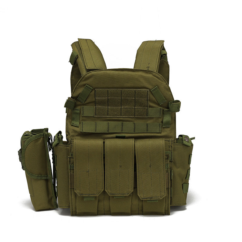 Tactical Vest Military Molle Plate Carrier Magazine Paintball CS Outdoor Velcro Protective Vest Hunting Vest (NF-YB-V011)