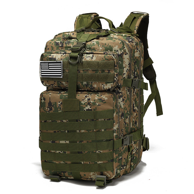 Tactical Backpack Travel Camping Hiking Packbag Military Style Pack Bag Outdoor sports bag (NF-YB-B012)