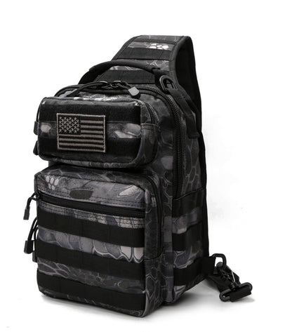 Tactical Chest bag Multi-function Travel Camping Hiking crossbody bag Military Style Bag Outdoor sports bag (NF-YB-C013)