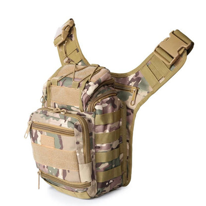 Tactical Chest bag Multi-function Travel Camping Hiking crossbody bag Military Style Bag Outdoor sports bag (NF-YB-C015)