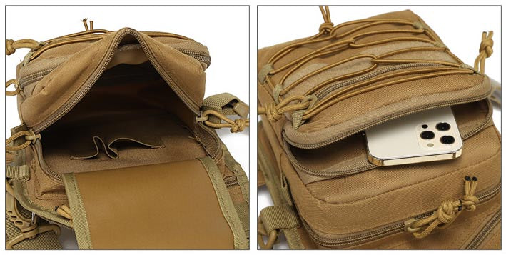 Tactical Chest bag Multi-function Travel Camping Hiking crossbody bag Military Style Bag Outdoor sports bag (NF-YB-C018)