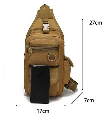 Tactical Chest bag Multi-function Travel Camping Hiking crossbody bag Military Style Bag Outdoor sports bag (NF-YB-C019)
