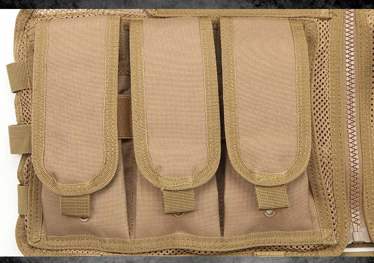 Tactical Vest Military Molle Plate Carrier Magazine Paintball CS Outdoor Velcro Protective Vest Hunting Vest (NF-YB-V016)