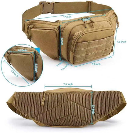 Tactical Waist bag Phone Pouch Multi-function Camping Hiking bag Military Style Bag Outdoor sports bag （NF-YB-W015）