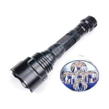 High power LED Flashlight include 18650 rechargeable battery (YA0001)