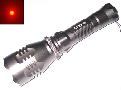 High power LED Flashlight include 18650 rechargeable battery (YA0005)