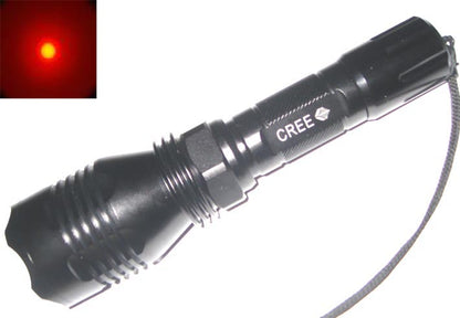 High power LED Flashlight include 18650 rechargeable battery (YA0006)