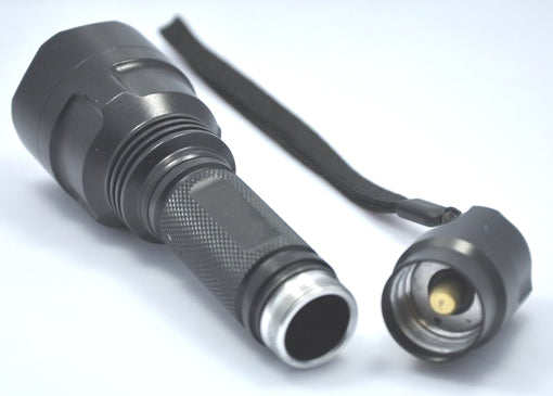 High power LED Flashlight include 18650 rechargeable battery (YA0007)